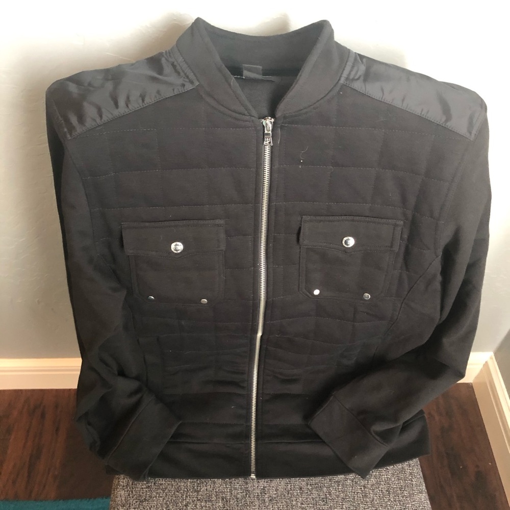 Men’s INC quilted jacket - Black - size L